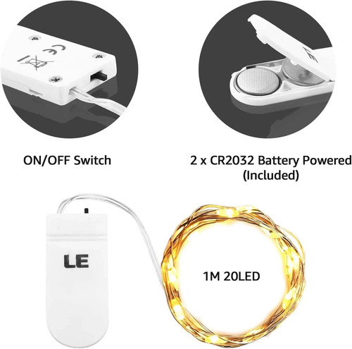 Led battery fairy - battery,