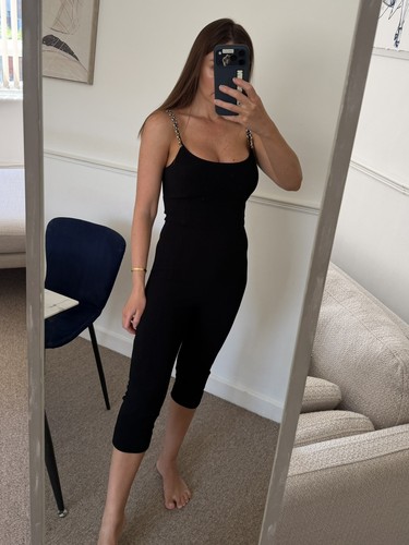 Chanel black jumpsuit - black, with