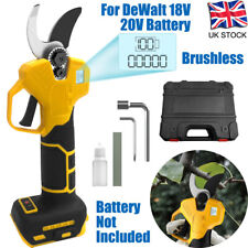 For DeWalt 18V 20V Battery Brushless Cordless Pruning Shears with LCD Display