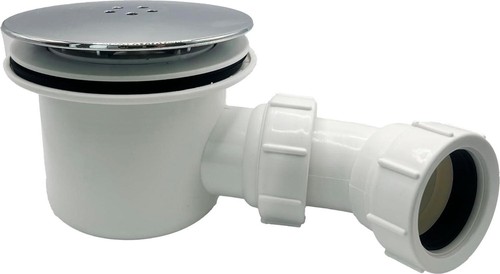 Multi fit chrome shower - trap,