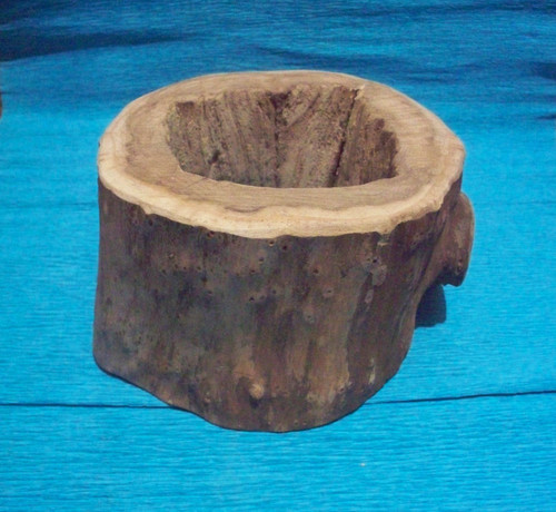 Rustic hollow oak log wood - hollow,