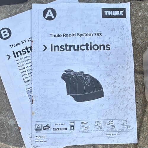 Thule 753 foot pack - thule,