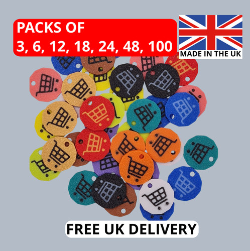 100 shopping trolley - shopping,