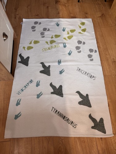 Dunelm 100x150 dinosaur rug - dunelm,