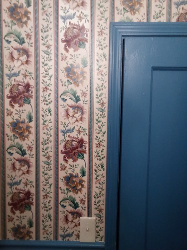 Vintage wall paper prepasted - wall,