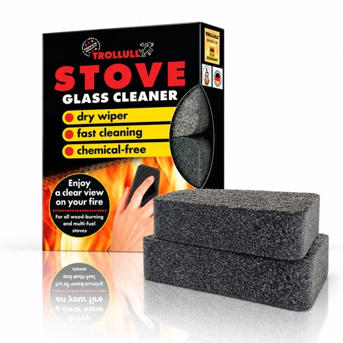 Trollull stove glass cleaner - stove,