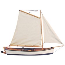 Fishing boat model ship wooden