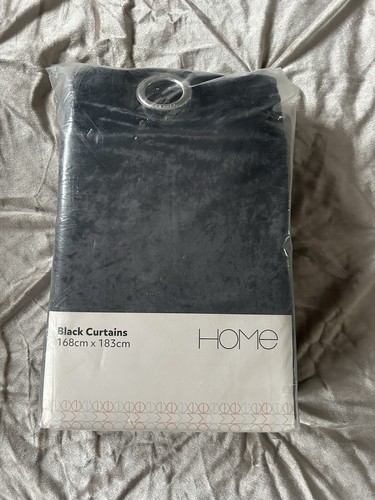 Black crushed velvet curtains - velvet,