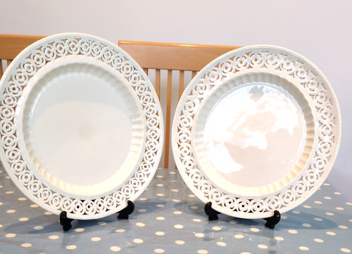 Pierced royal creamware - 2,