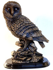 Large Bronzed Owl Leonardo