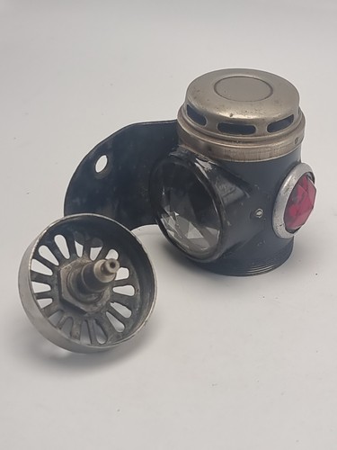 Vintage carbide tail lamp - carbide, w