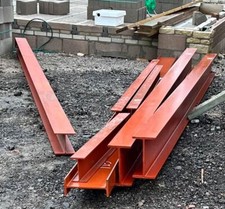 Universal Red Oxide Mild Steel RSJ Beam UB Structural S355 Metal Section