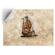 1 x Vinyl Sticker A5 - Old