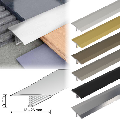 Aluminium threshold trim - 2.5m,