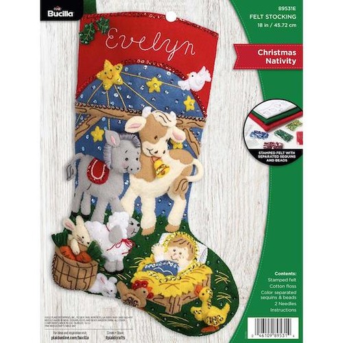 Bucilla felt christmas - bucilla,