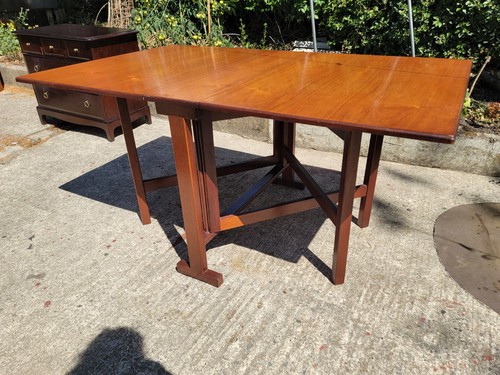 Teak dining table mid century - table,
