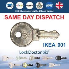 IKEA Steel Replacement Key (IKEA001) For Furniture/Cupboards & Desks Lockers