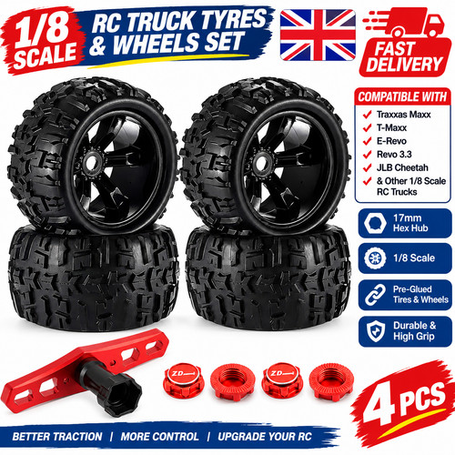 4pcs 17mm hex truck - 4pcs, rc