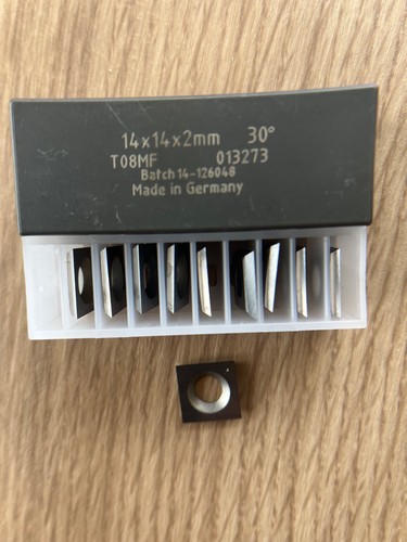 Carbide insets 14x14 - , wood