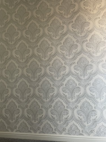 Rolls silver grey damask - 2,