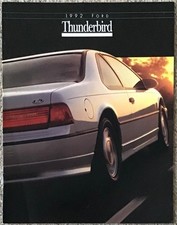 FORD THUNDERBIRD Canadian Sales Brochure 1992 #9/91 FRENCH TEXT