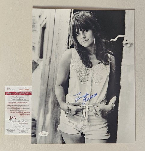 Linda ronstadt signed 11x14 - linda,