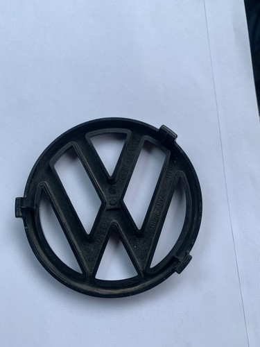 Grille badge black 165 853 - vw,