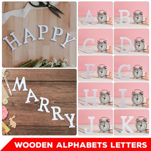 Wooden upper case alphabet - upper,
