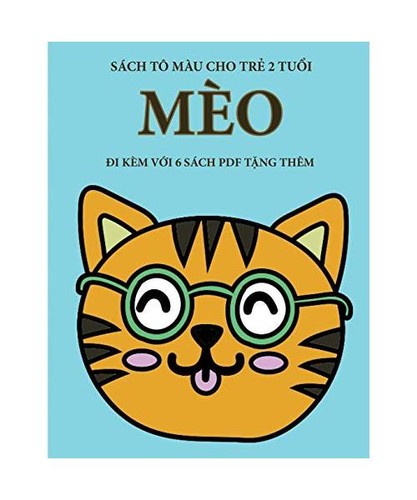 Sách tô màu cho - trẻ, 2