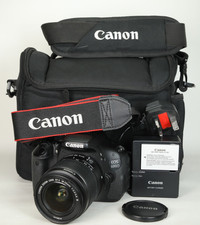 Canon EOS 600D Camera & 18-55mm Lens, Shutter Count: 6778, Good Condition.