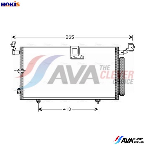 Condenser air conditioning - condenser,