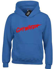 GAYWATCH BENIDORM HOODY HOODIE PARTY TV SPOOF LGBT LESBIAN LIFEGUARD BAYWATCH