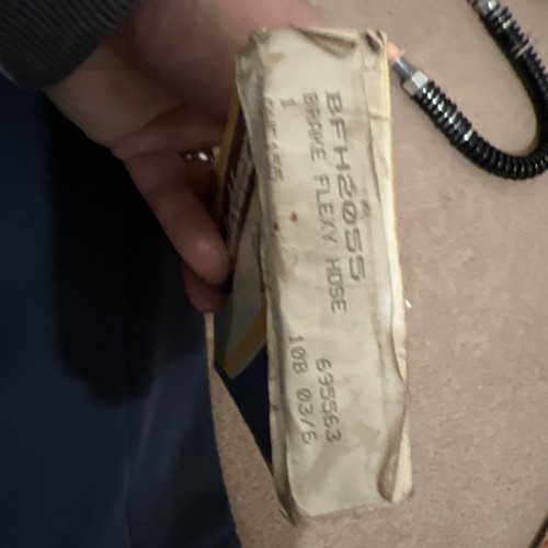 Nos lockheed brake hose 695563 - brake,
