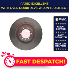 2x Brake Discs Pair Vented