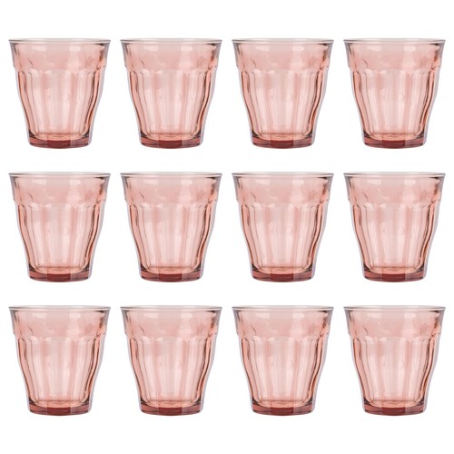Picardie glass tumblers - tumblers,