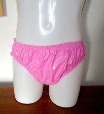 PVC Knickers Pink Vinyl