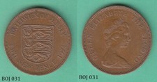 UK Bailiwick of Jersey Two Pence 1971 (Elizabeth II) Coin