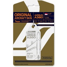 Singapore Airlines Airbus A380 9V-SKD Aviationtag Key and Baggage Tag