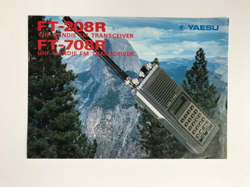 Yaesu 208r and 708r - ft-208r, good