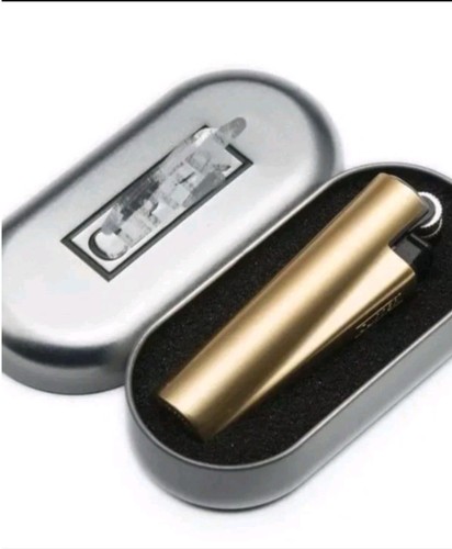 Metal clipper lighter gold - lighter,