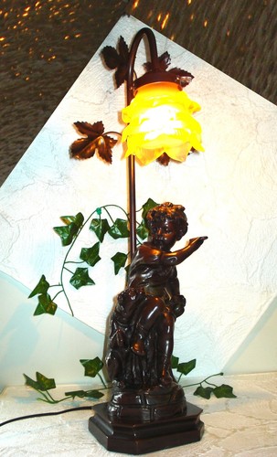 Art deco table lamp - lamp, –