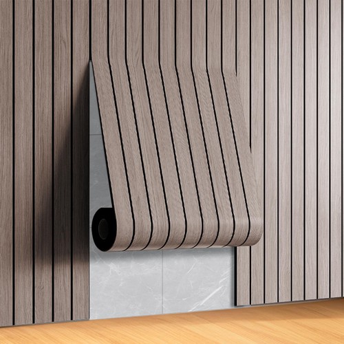 Wood slat wall - panels, self
