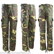 KIDS ARMY CAMOUFLAGE TROUSERS