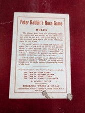 Vintage Peter Rabbit Race Game