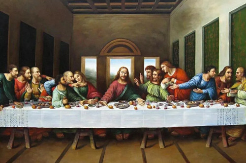 Jesus christ the last - the, supper