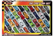 36 Metal Die Cast Kids Cars