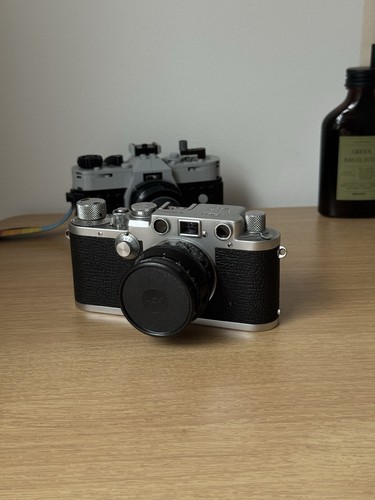 Leica iiif with 50mm lens - with,