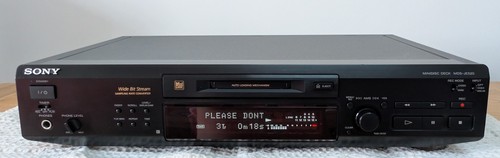 Sony mds je520 minidisc - sony,