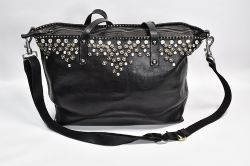 Campomaggi studded black - campomaggi, tote