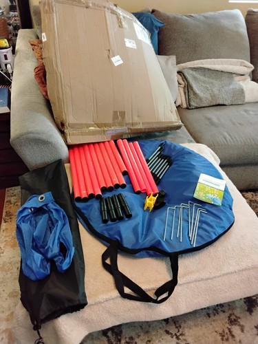 Dog agility and training kit - agility,